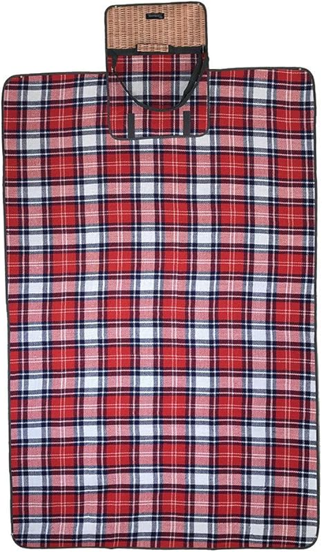 Amazon Co Jp Spice Of Life スパイス レジャーシート 折りたたみピクニックマット パニエ レッドチェック バカンス 170 110cm Sfvg1705rd ホーム キッチン
