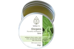 TELIAOILS Oregano soothing multi purpose Balm –Fast acting for Athletes Foot, Jock Itch, Nail Issues, Rash, Skin Irritation - Ointment for Dry, Itchy Skin - Foot & Body Balm with Oregano essential oil 1.7Oz