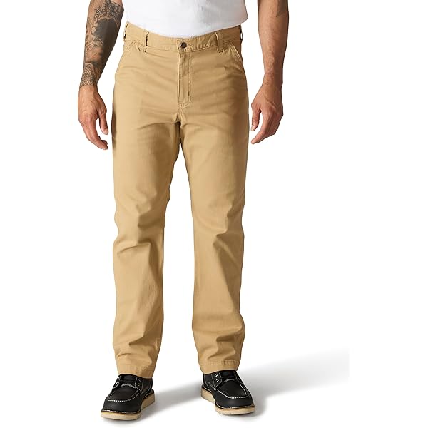Amazon.com: Carhartt Men's Weathered Duck Dungaree Fit Khaki