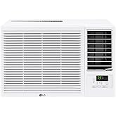 LG 12,200 BTU Window Air Conditioner with Supplemental Heat, 230/208V, Cools 570 Sq.Ft. (19' x 30' Room Size), Electronic Con