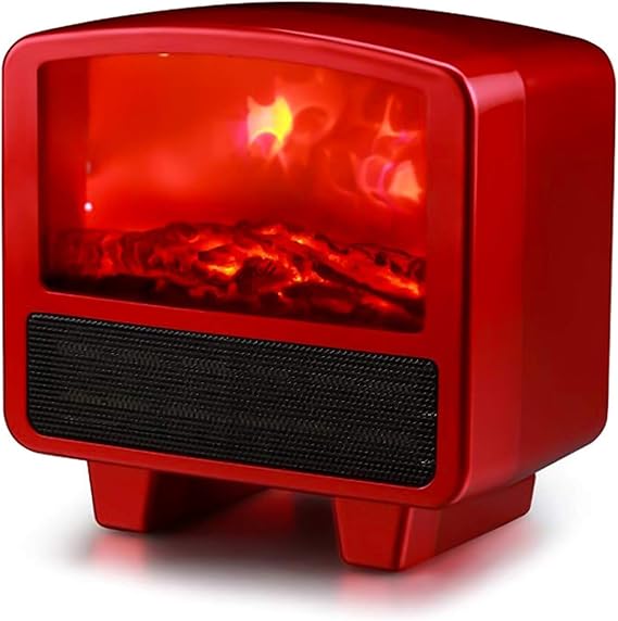 HIGHKAS Blockholzbrennereffekt für Raumbüro, Kaminofen mit