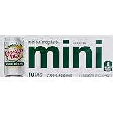 Canada Dry, Zero Sugar Ginger Ale, 7.5 Fl Oz, 10 Pack