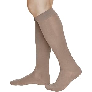 vitsocks Men's 80% MERINO WOOL Long Knee High Length Winter Socks, Warm Breathable Woolen Over-the-Calf Knee-Highs
