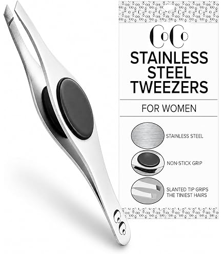 Amazon.com : Sally Hansen Eazy Tweezy-Comfort Grip Slant Tip with