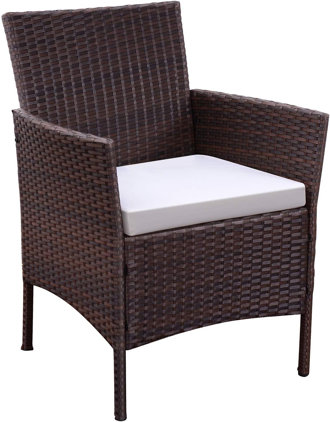 wicker loveseat and chair cushion sets on Patio Furniture Sets Patio Conversation Set For Garden Backyard Lawn Poolside Outdoor Rattan Furniture Set Includes Loveseat Single Sofa Coffee Table Tangkula 4pcs Wicker Patio Furniture Set Conversation Sets