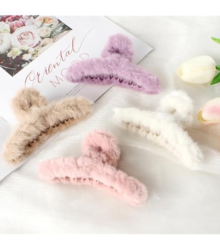 Amazon.com : surell Mink Fur Bow Tie Clip - Unique Mink Fur  display picture 1