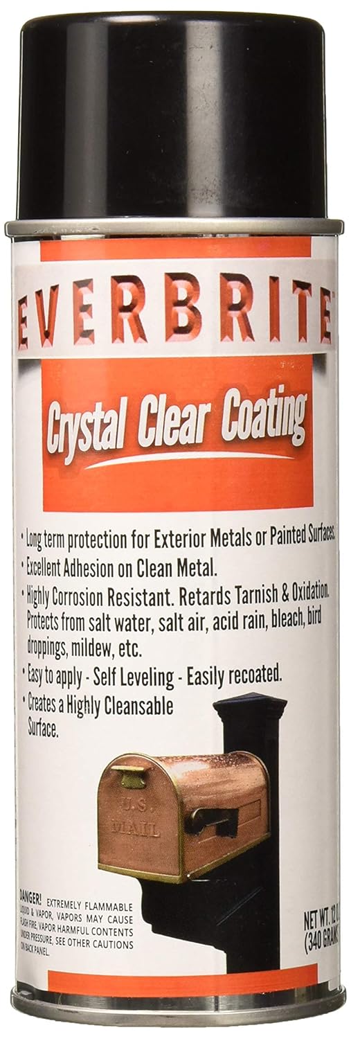 Amazon Com Everbrite 12 Oz Aerosol Clear Protective Coating For Metal Arts Crafts Sewing
