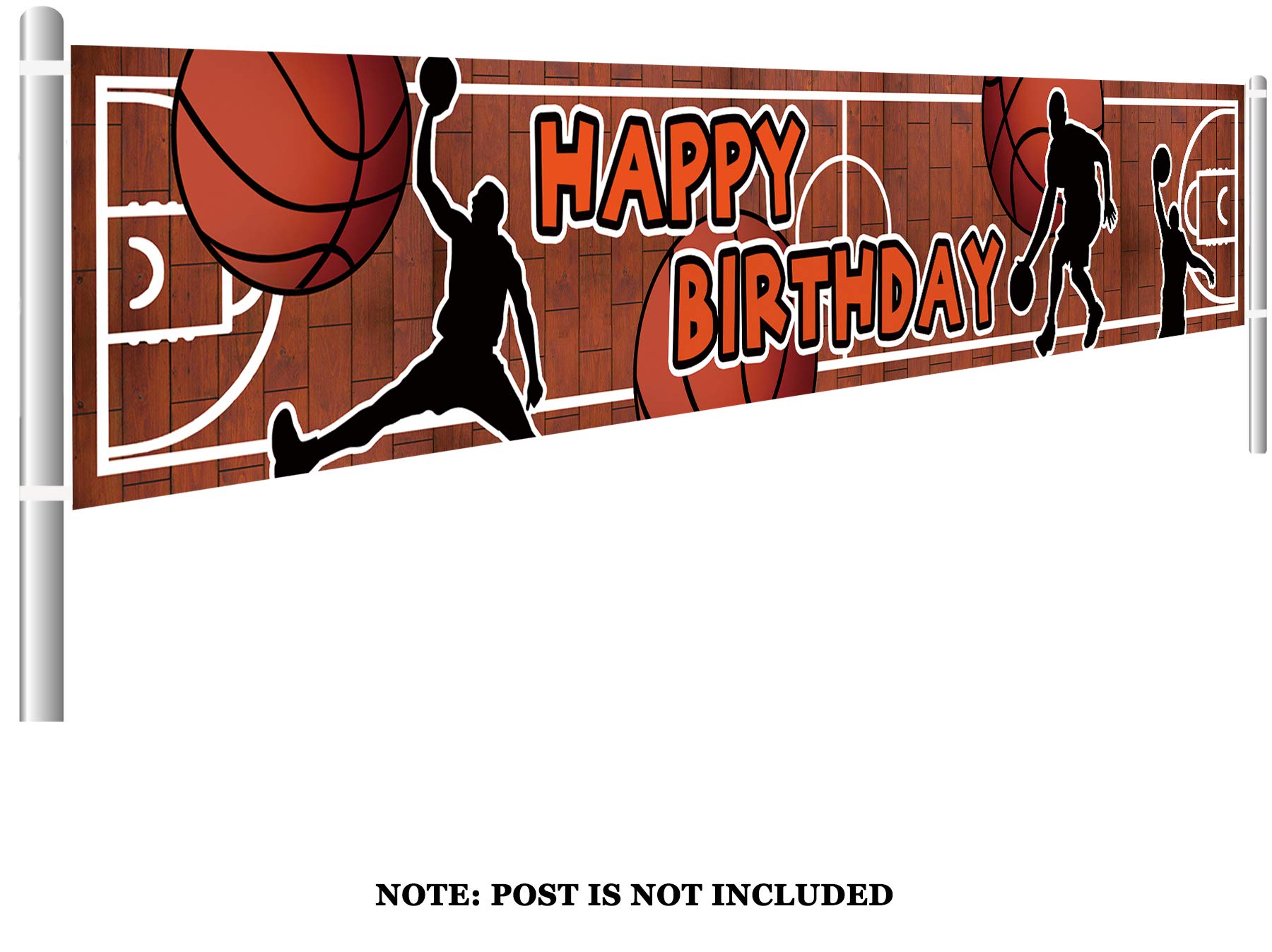 Buy Large Basketball Birthday Banner, Basketball Birthday Party