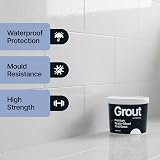 Hemway Bright White Ready Mixed Grout & Fix 4.5kg 2.5L Wall & Tile Adhesive view 3