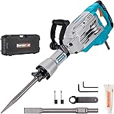 Berserker 1700W 30-Pound Demolition Jack Hammer with 1-3/16" Hex, 14-Amp Corded Electric Heavy Duty Demo Chipping Hammer Conc