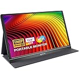 Portable Monitor - KYY 15.6'' FHD 1080P Portable Laptop Monitor USB C HDMI Gaming Monitor Ultra-Slim IPS Display w/Smart Cove