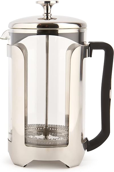 La Cafetière Roma Stainless Steel 12-Cup Cafetiere Gift Boxed
