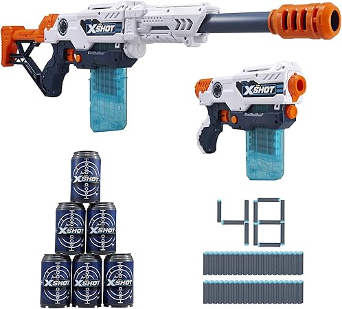 Zuru X Shot Excel Toy Grey Blue Large Amazon Co Uk Toys Games