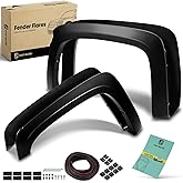 YHTAUTO OE Factory Style Fender Flares w/Hardware Kit Fit Chevy Silverado 1500 2007-2013, 5.8FT/69.3" Short Bed Only, Excl. 2