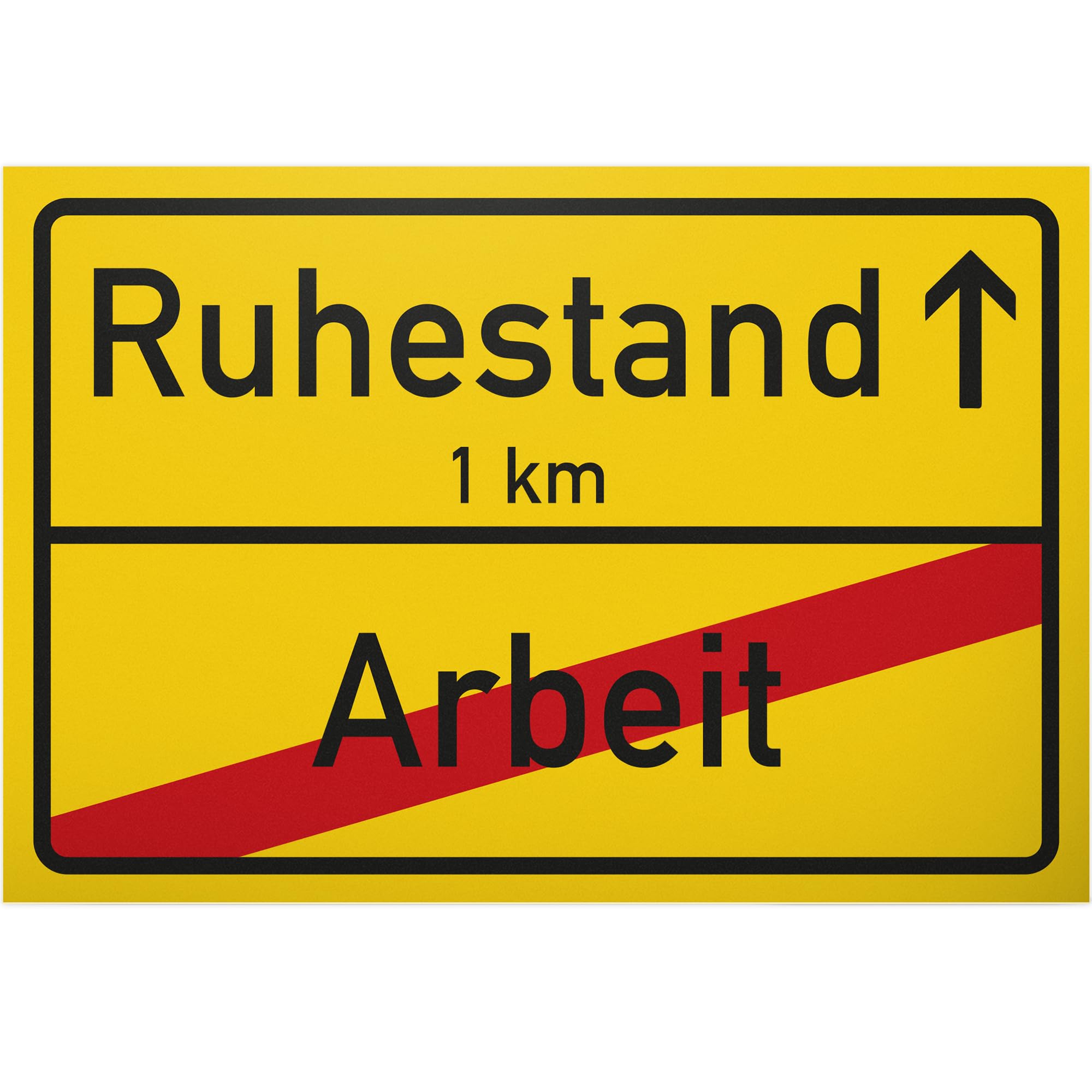 Thank you. Retirement - Plastic Sign / Leaving Card Retirement, Gift Idea Leaving Gift Colleague Retirement, Gift Farewell Colleague / Boss, Sweet Card - Farewell Work Colleague in the Office