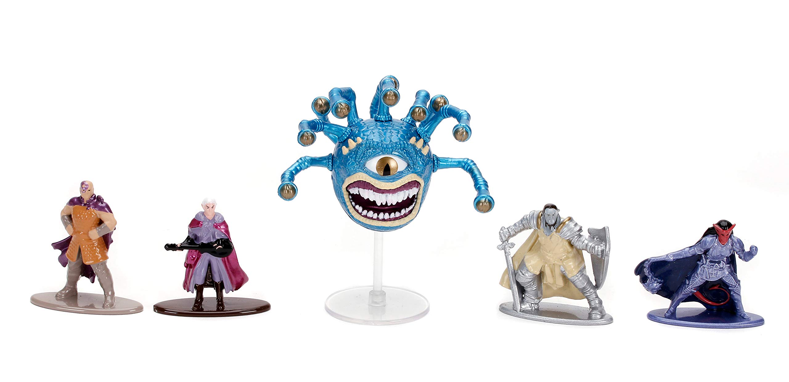 Sinoeem Jada Toys Dungeons & Dragons 1.65"" Die-cast Metal Collectible Figures 5-Pack Wave 1, Toys for Kids and Adults