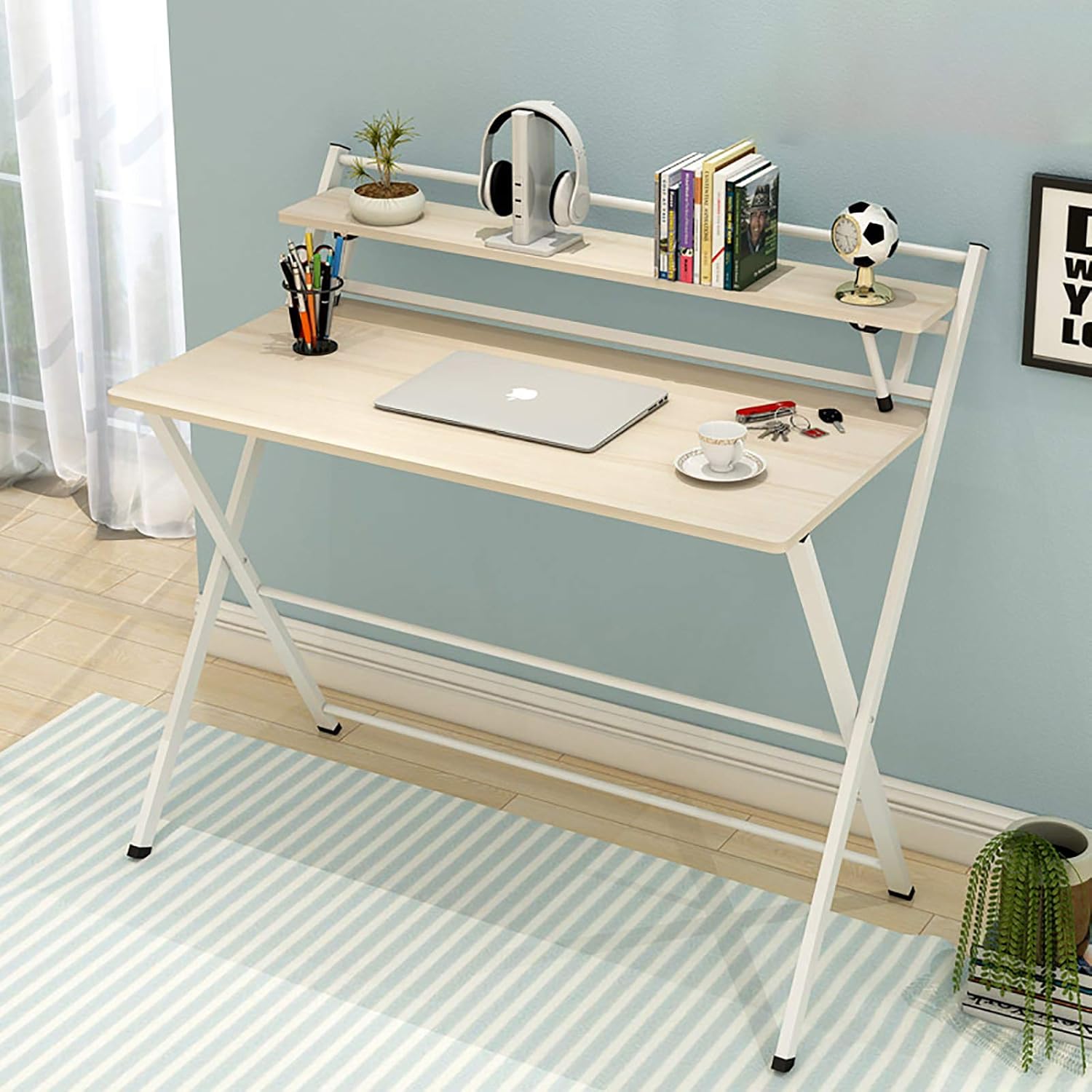 ASPZQ InstallationFree Folding Table Simple Home Desktop