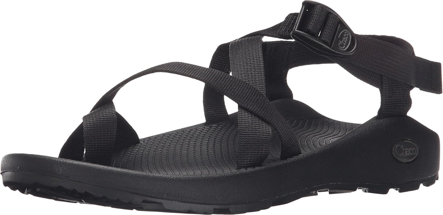 black and grey chacos