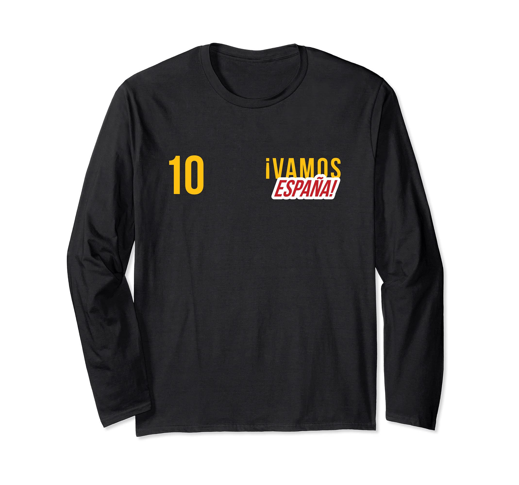 Spain Flag Long Sleeve T-Shirt