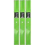 8TEN LawnRAZOR Mower Blade for Toro Z200 Groundmaster Z Master 44-6250 106-0629 108-1124 62 inch Deck Medium Lift 3 Pack