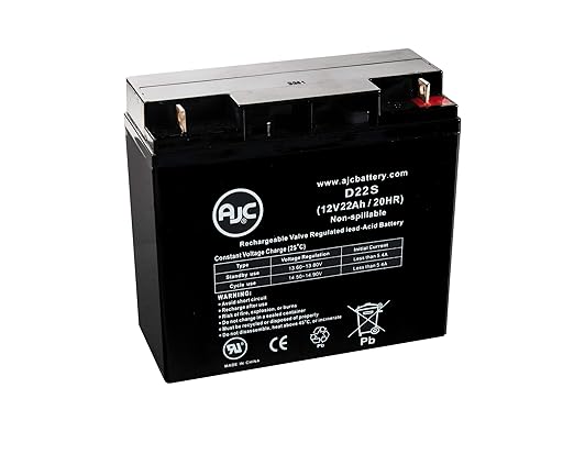 Silent Partner Sport 2010 and Newer 12V 18Ah Tennisballmaschine Akku - Dies ist EIN AJC® Ersatz