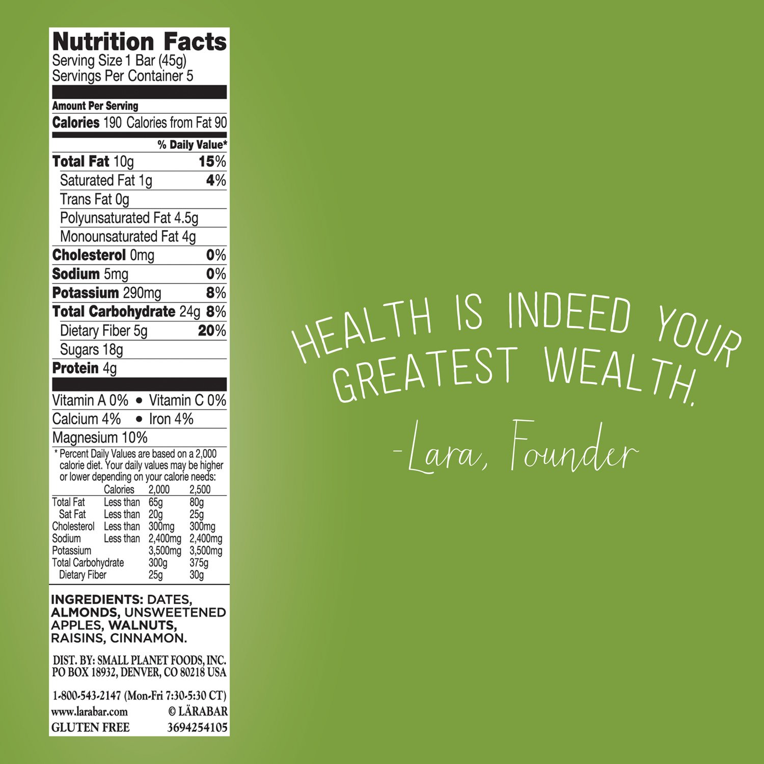 Larabar Gluten Free Bar - Image 5