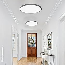 Becailyer Dimmable LED Ceiling Light, Modern Linear