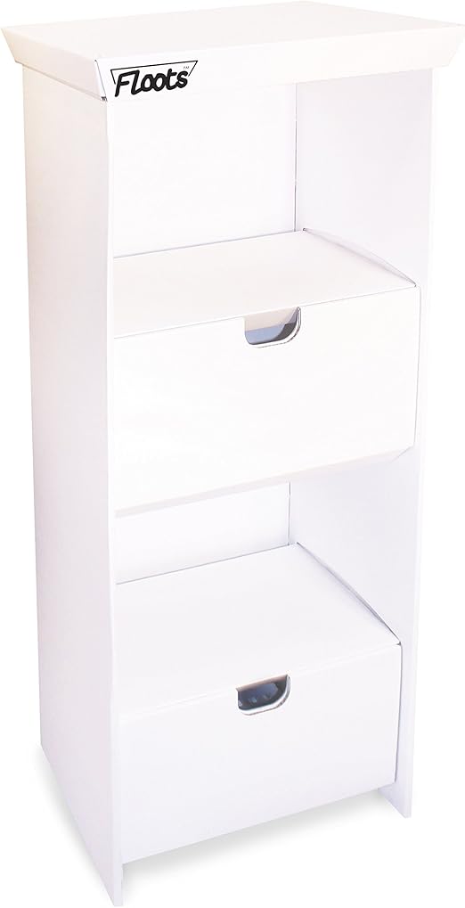 Eco Floots Small Drawer Unit White Pack Of 2 Amazon Co Uk