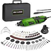 180W Rotary Tool Kit, 1.5-Amp PHALANX 6 Variable Speed with Flex Shaft, 8000-32000RPM Multi-Tool&amp; 139pcs Accessories Kit, Power Multiuse Set Prefect for Crafting Projects and DIY Creations&hellip;