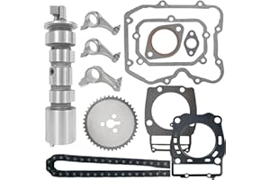 BIGLKNM Rocker Arm & Camshaft & Gasket & Chain Gear Compatible with Sportsman 400 450 Ranger 400 500 Big Boss 500 Scrambler 5