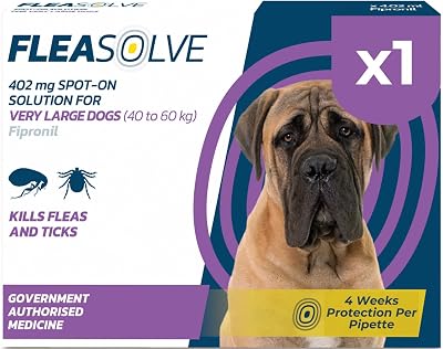 Naqua Flea Treatment XL Dogs Spot-On 1 Pipette 40-60 kg