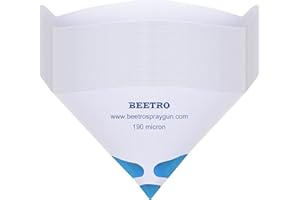 BEETRO 50 Pack of Paint Strainers with Fine 190 Micron Filter Tips Cone Paint Filter Screen