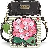 Chala Crossbody Cell Phone Purse-Women Canvas Multicolor Handbag with Adjustable Strap