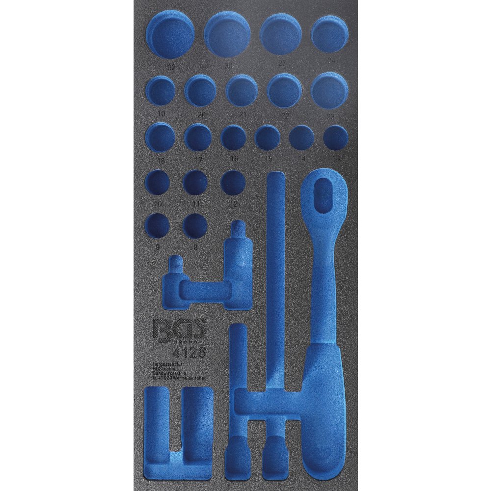 BGS 4126-1 | Tool Tray 1/3, empty | for BGS 4126