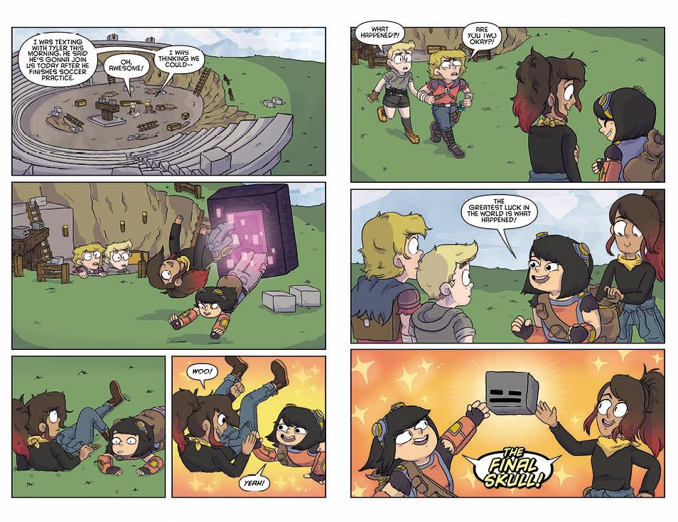 Minecraft Volume 1 (Graphic Novel) (Minecraft, 1) Minecraft Volume 1 (Graphic Novel) (Minecraft, 1) Paperback Kindle Spiral-bound Library Binding