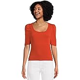 Madewell Womens Scoop Neck Puff Tee