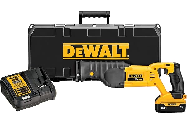 DEWALT 20V MAX* Cordless Reciprocating Saw Kit (DCS380P1)