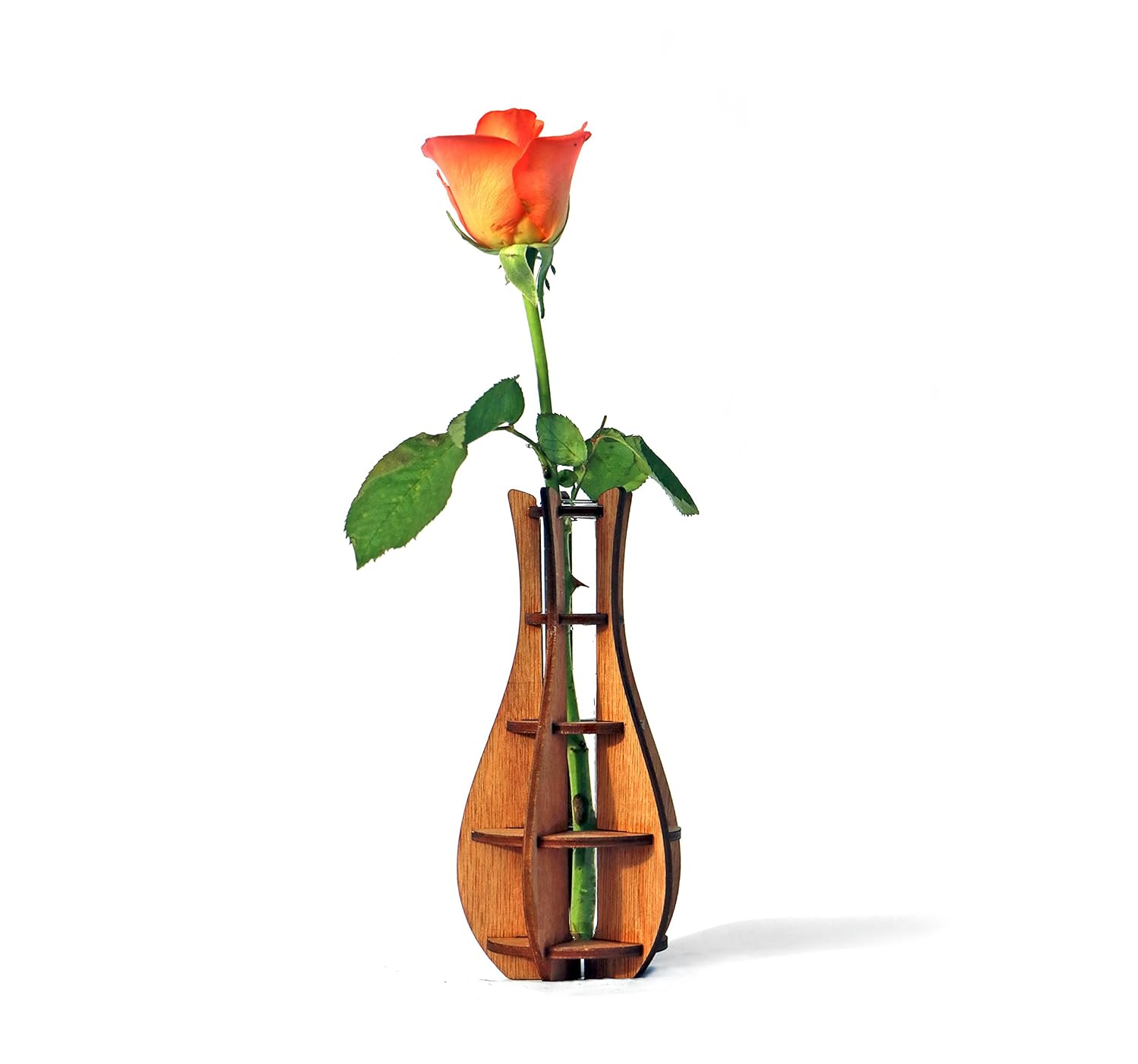 Wooden bud vase Amazon.co.uk Handmade