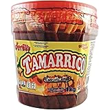 BETAMEX Tamarrico Candy Tamarind Flavor Sticks 50 Pcs 1kg/2.2pounds – Mexican Candy – Traditional – Chili - Natural Tamarind