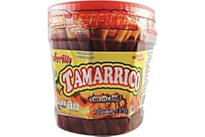 BETAMEX Tamarrico Candy Tamarind Flavor Sticks 50 Pcs 1kg/2.2pounds – Mexican Candy – Chili and Natural Tamarind – Spicy Flavor