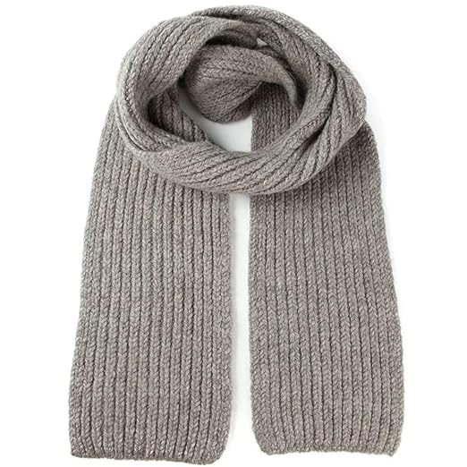 Rozy Black Grey Scarf Unisex 100 Wool Loose Knit Scarf Pattern Rozy Black Grey Scarf Unisex 100 Wool Loose Knit Scarf Pattern