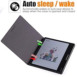 BOZHUORUI Magnetic Case for 7" Onyx Boox Tablet Go