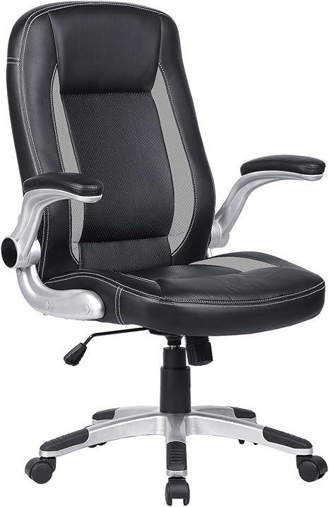 Amazon Co Jp Myka S ミカッズ 快適 椅子 イス オフィスチェア パソコンチェア Pc ビジネスチェア デスクチェア 事務椅子 学習椅子 ワークチェア 社長椅子 ホーム キッチン