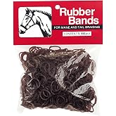 Weaver Leather Rubber Bands, Brown