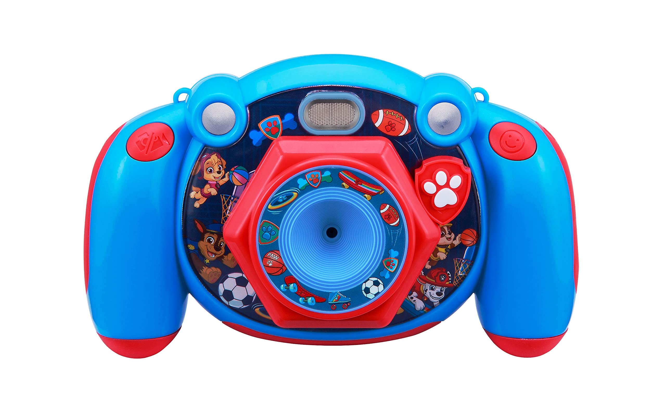 eKids Paw Patrol Children's Camera with Photo and Video Function, Child-Friendly Digital 2MP Camera with Cool Sticker & Editing Functions, For Girls from 3 Years