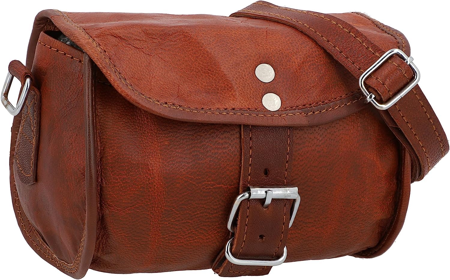 american blue Leather Bicycle Bag Handlebar Bag Saddle Bag Shoulder Bag Leather Vintage Brown