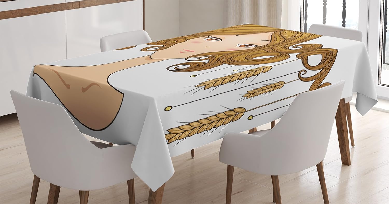 Amazon Com Ambesonne Astrology Decorations Tablecloth