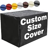 Custom Size Dust Cover, Tailor-made to Measure Heavy Duty 600D Waterproof Storage Cover, Bespoke Odd Shaped Protective Cover Fitted for Printer, Patio Furniture, Equipment, Appliance, Outdoor AC Units