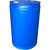 Augason Farms lon Water Storage Barrel - BPA-Free Plastic Barrel 55-Gallon