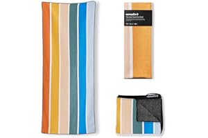 Nomadix Original Towel - Perfect for Beach, Pool, Travel, Camping, Yoga - Made with Recycled Materials - Super Absorbent - Sand Resistant
